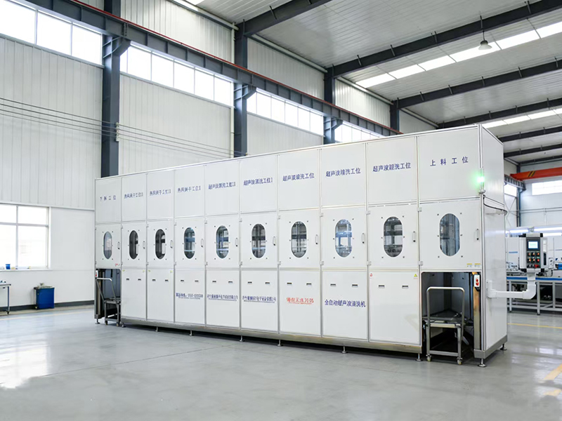 鋁件全自動多工位超聲波清洗烘干線-(5)