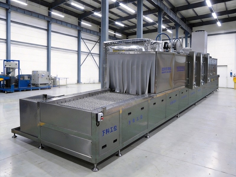 全自動(dòng)通過式高壓清洗烘干線